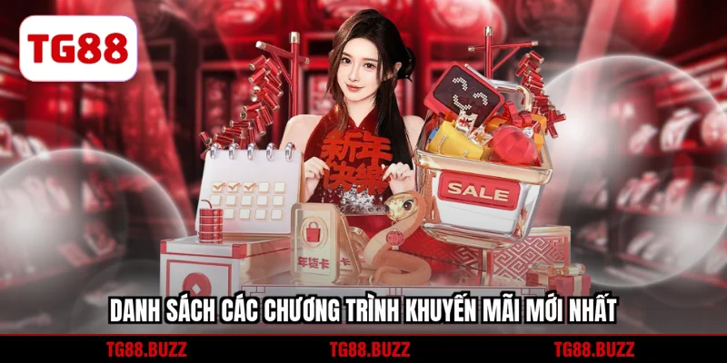 Danh sách các chương trình khuyến mãi mới nhất