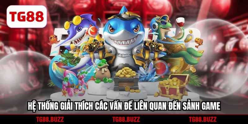 Hệ thống giải thích các vấn đề liên quan đến sảnh game