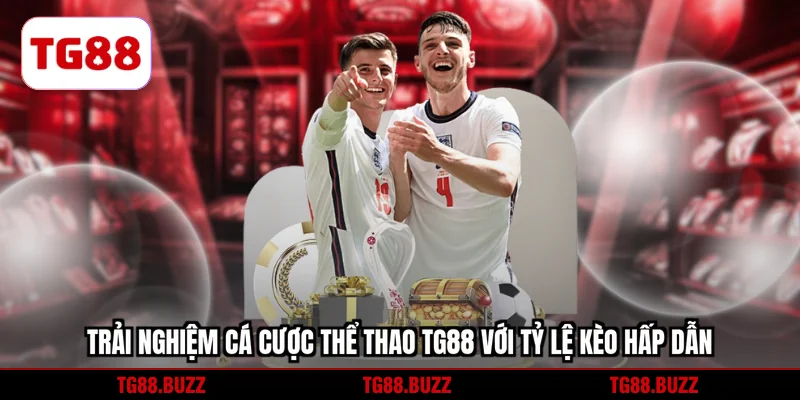 Trải nghiệm cá cược thể thao TG88 với tỷ lệ kèo hấp dẫn